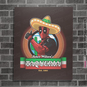 Shirts Posters / 4"x6" / Dark Chocolate Senor Wilsons