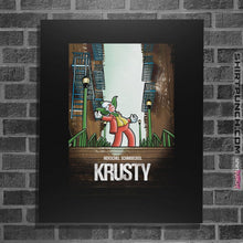 Load image into Gallery viewer, Shirts Posters / 4&quot;x6&quot; / Black Krusty
