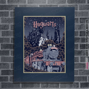 Shirts Posters / 4"x6" / Navy Visit Hogwarts