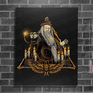 Daily_Deal_Shirts Posters / 4"x6" / Black The Headmaster