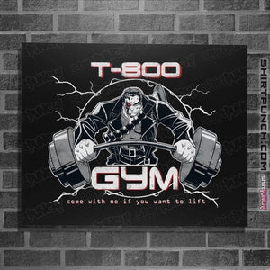 Shirts Posters / 4"x6" / Black T-800 Gym