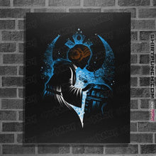 Load image into Gallery viewer, Daily_Deal_Shirts Posters / 4&quot;x6&quot; / Black A Hope Between The Stars
