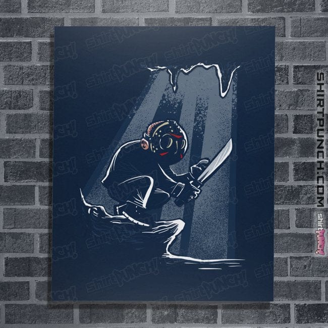 Secret_Shirts Posters / 4"x6" / Navy My Precious Machete