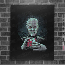 Load image into Gallery viewer, Shirts Posters / 4&quot;x6&quot; / Black Hell Cube
