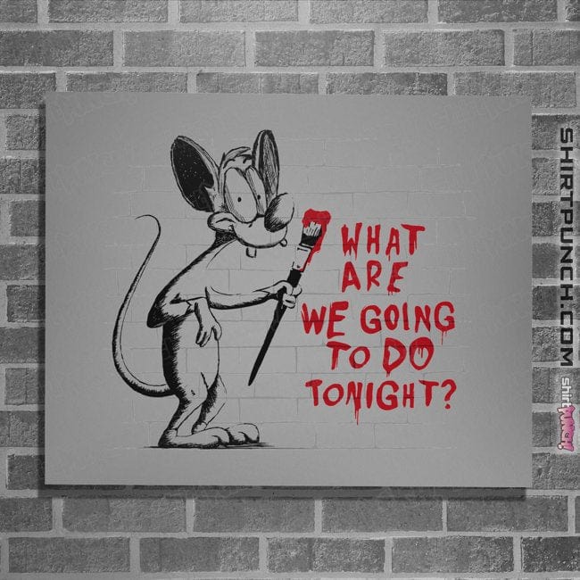 Daily_Deal_Shirts Posters / 4"x6" / Sports Grey Tonight!
