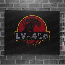 Load image into Gallery viewer, Secret_Shirts Posters / 4&quot;x6&quot; / Black LV-426 Park
