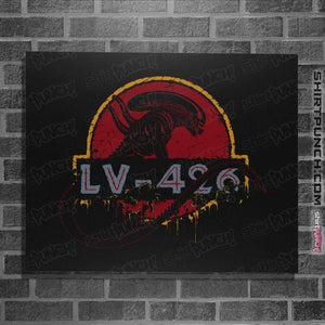 Secret_Shirts Posters / 4"x6" / Black LV-426 Park