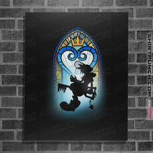 Load image into Gallery viewer, Shirts Posters / 4&quot;x6&quot; / Black Kingdom Hearts
