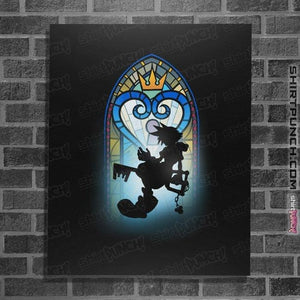 Shirts Posters / 4"x6" / Black Kingdom Hearts