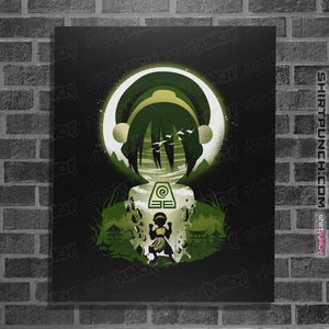 Daily_Deal_Shirts Posters / 4"x6" / Black Earthbender