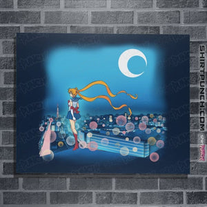 Daily_Deal_Shirts Posters / 4"x6" / Navy Fighting Evil By Moonlight