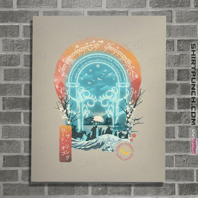 Shirts Posters / 4"x6" / Natural Ukiyoe Fellowship