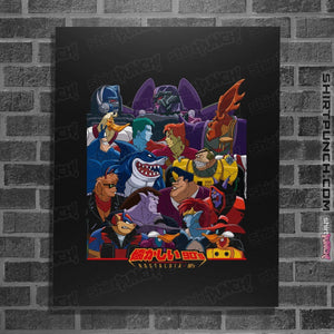 Shirts Posters / 4"x6" / Black Good Vs Evil 90s