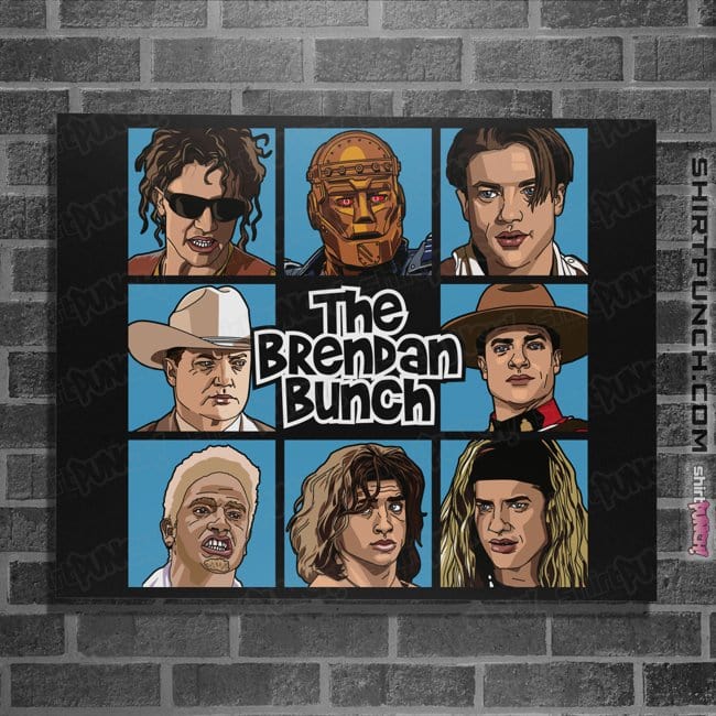Secret_Shirts Posters / 4"x6" / Black The Brendan Bunch