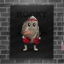 Load image into Gallery viewer, Shirts Posters / 4&quot;x6&quot; / Black Rocky
