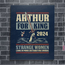 Load image into Gallery viewer, Daily_Deal_Shirts Posters / 4&quot;x6&quot; / Navy Strange Women 2024
