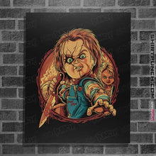 Load image into Gallery viewer, Daily_Deal_Shirts Posters / 4&quot;x6&quot; / Black The Doll Slasher
