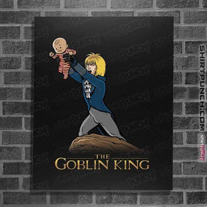 Shirts Posters / 4"x6" / Black The Goblin King