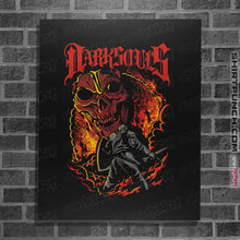 Load image into Gallery viewer, Shirts Posters / 4&quot;x6&quot; / Black Metal Dark Souls
