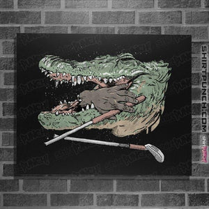 Shirts Posters / 4"x6" / Black Hand Gator