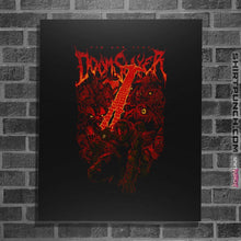 Load image into Gallery viewer, Shirts Posters / 4&quot;x6&quot; / Black Doomslayer
