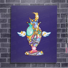 Load image into Gallery viewer, Shirts Posters / 4&quot;x6&quot; / Violet Magical Silhouettes - Holy Grail

