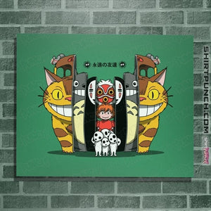 Shirts Posters / 4"x6" / Irish Green Spirited Friends