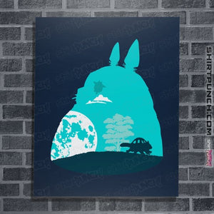 Shirts Posters / 4"x6" / Navy Silhouettes