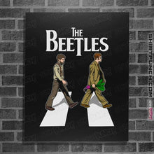Load image into Gallery viewer, Shirts Posters / 4&quot;x6&quot; / Black The Beetles
