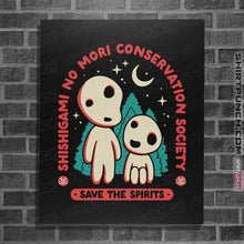 Load image into Gallery viewer, Daily_Deal_Shirts Posters / 4&quot;x6&quot; / Black Save The Spirits
