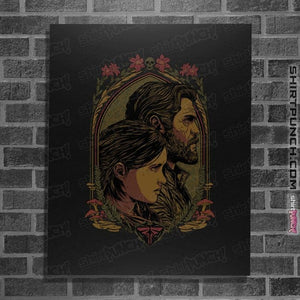 Daily_Deal_Shirts Posters / 4"x6" / Black To Endure And Survive
