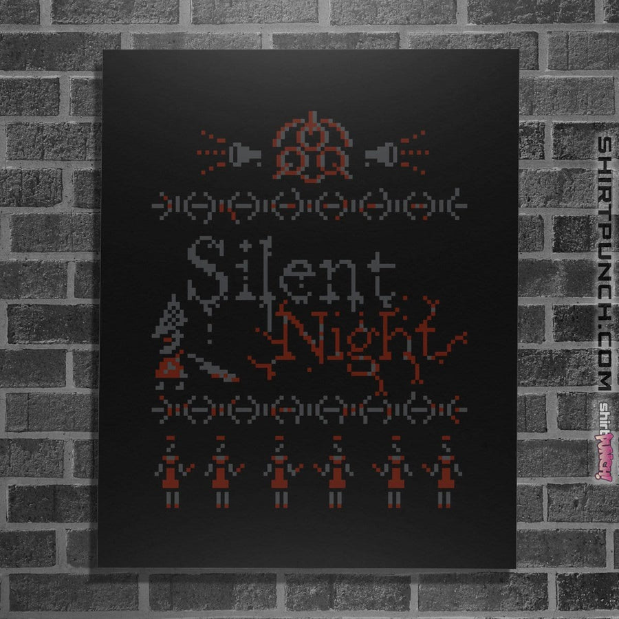 Shirts Posters / 4"x6" / Black Silent Hill Ugly Halloween Sweater