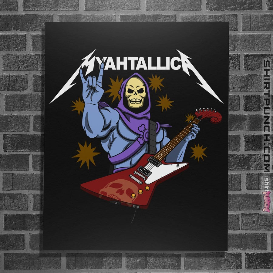 Shirts Posters / 4"x6" / Black Myahtallica