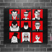 Load image into Gallery viewer, Secret_Shirts Posters / 4&quot;x6&quot; / Black Bat Villains
