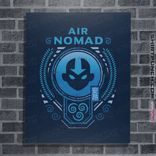 Load image into Gallery viewer, Secret_Shirts Posters / 4&quot;x6&quot; / Navy Mighty Airbender
