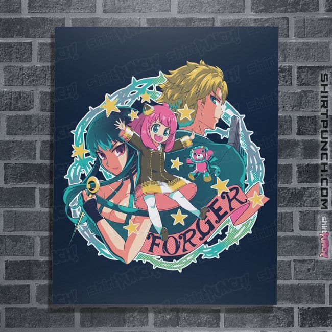 Secret_Shirts Posters / 4"x6" / Navy Real Family