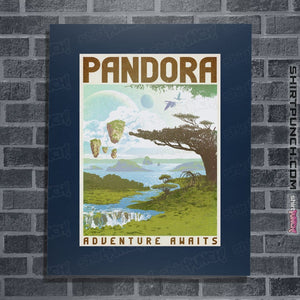 Shirts Posters / 4"x6" / Navy Visit Pandora