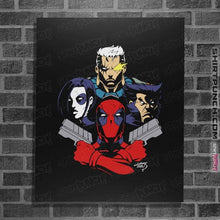 Load image into Gallery viewer, Secret_Shirts Posters / 4&quot;x6&quot; / Black X-Force Rhapsody
