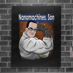 Daily_Deal_Shirts Posters / 4"x6" / Black Nanomachines, Son
