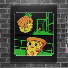 Load image into Gallery viewer, Secret_Shirts Posters / 4&quot;x6&quot; / Black Slice Runner
