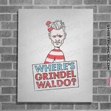 Load image into Gallery viewer, Shirts Posters / 4&quot;x6&quot; / White Where&#39;s Grindelwaldo
