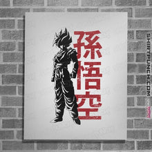 Load image into Gallery viewer, Shirts Posters / 4&quot;x6&quot; / White The Super Saiyan
