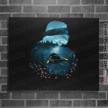 Load image into Gallery viewer, Shirts Posters / 4&quot;x6&quot; / Black If You Look You Will Die
