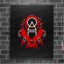 Load image into Gallery viewer, Secret_Shirts Posters / 4&quot;x6&quot; / Black Squid Game Banzai

