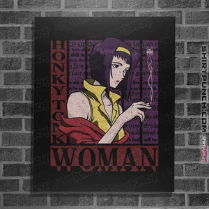 Shirts Posters / 4"x6" / Black Honky Tonk Woman