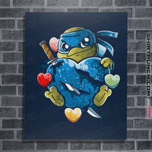 Load image into Gallery viewer, Daily_Deal_Shirts Posters / 4&quot;x6&quot; / Navy Love Strong
