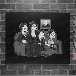 Daily_Deal_Shirts Posters / 4"x6" / Black Gothic Family