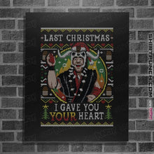 Load image into Gallery viewer, Daily_Deal_Shirts Posters / 4&quot;x6&quot; / Black Ugly Sweater Of Doom
