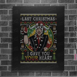 Daily_Deal_Shirts Posters / 4"x6" / Black Ugly Sweater Of Doom