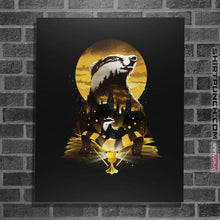 Load image into Gallery viewer, Shirts Posters / 4&quot;x6&quot; / Black House Of Hufflepuff
